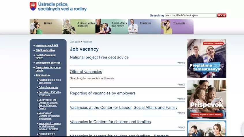 Slovakia Work Visa - Job Vacancies