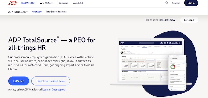 ADP TotalSource — PEO Software