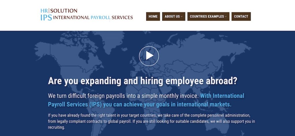 IPS Global PEO Services