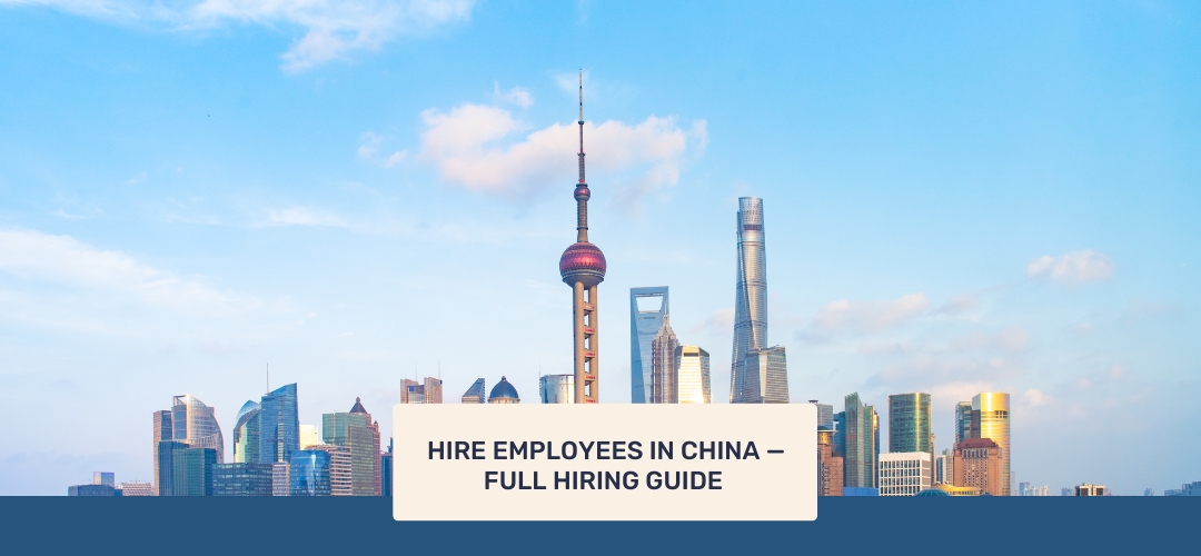 Hire employees in China
