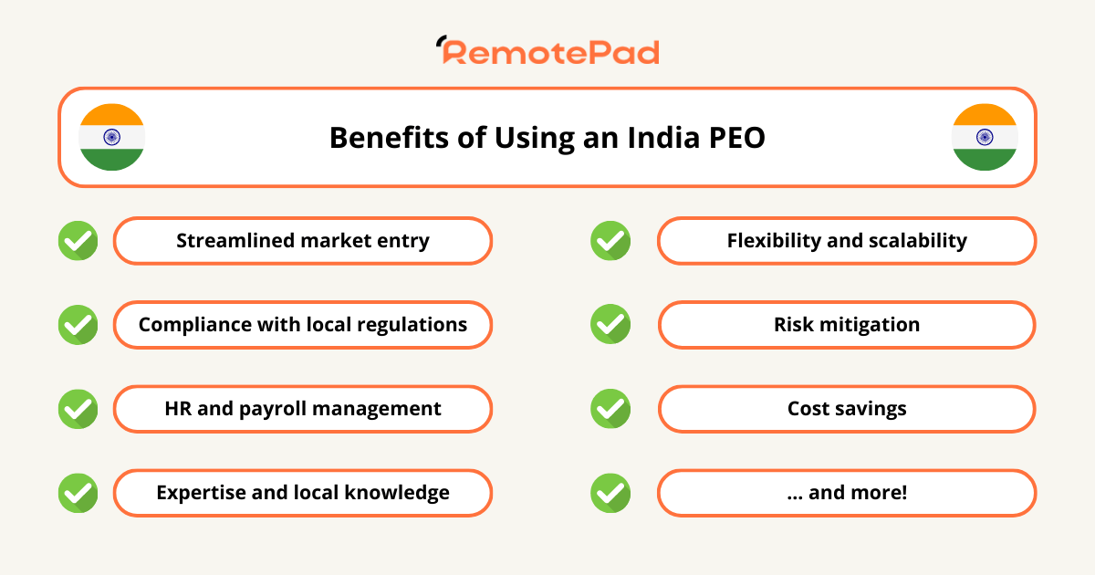 benefits of india peo